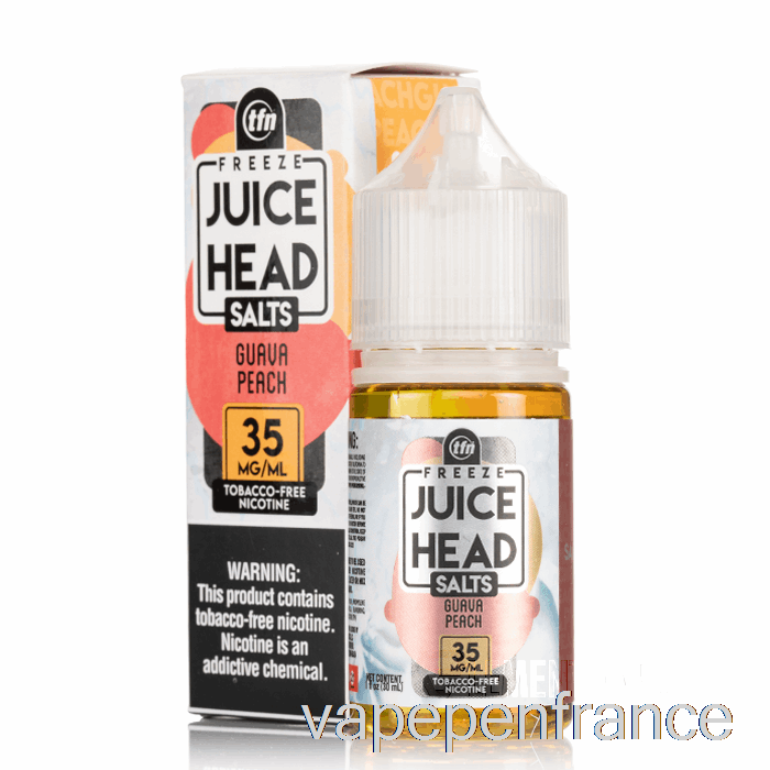 Congeler La Pêche De Goyave - Sels De Tête De Jus - 30 Ml 35 Mg Stylo Vape